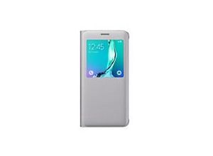 8801643000028 - SAMSUNG Flip Cover EF-CG928 Galaxy S6 edge+ Silber