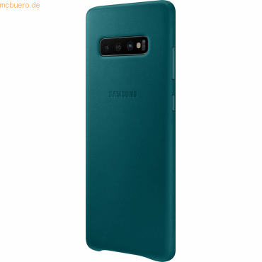 8801643644468 - Galaxy S10+ - Leather Cover EF-VG975 Green