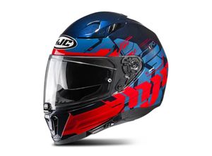 8804269336687 - Integralhelm i70 Alligon Blau-Rot