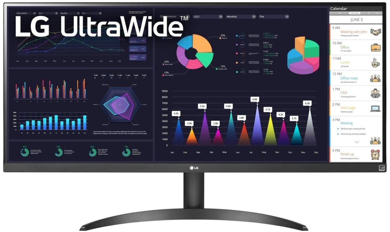 8806084213228 - 0 LG UltraWide 34WQ500-B Monitor 866cm (34 Zoll)