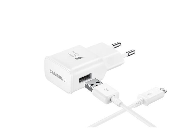 8806086511162 - Schnellladegerät EP-TA20 Micro-USB und USB-Port Weiß EP-TA20EWEUGWW