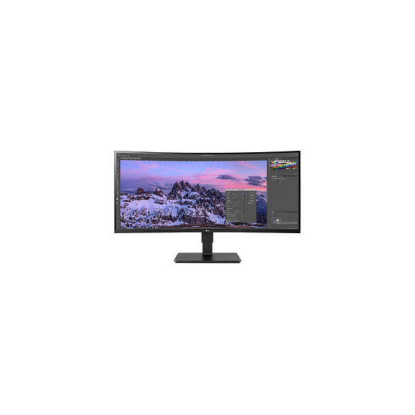 8806091075703 - 35BN77C-B - LED-Monitor - gebogen - 889 cm (35) - 3440 x 1440 Ultra WQHD @ 100 Hz - VA - 300 cd m² - 25001 - HDR10 - 5 ms - 2xHDMI DisplayPort USB-C - Lautsprecher - Schwarz