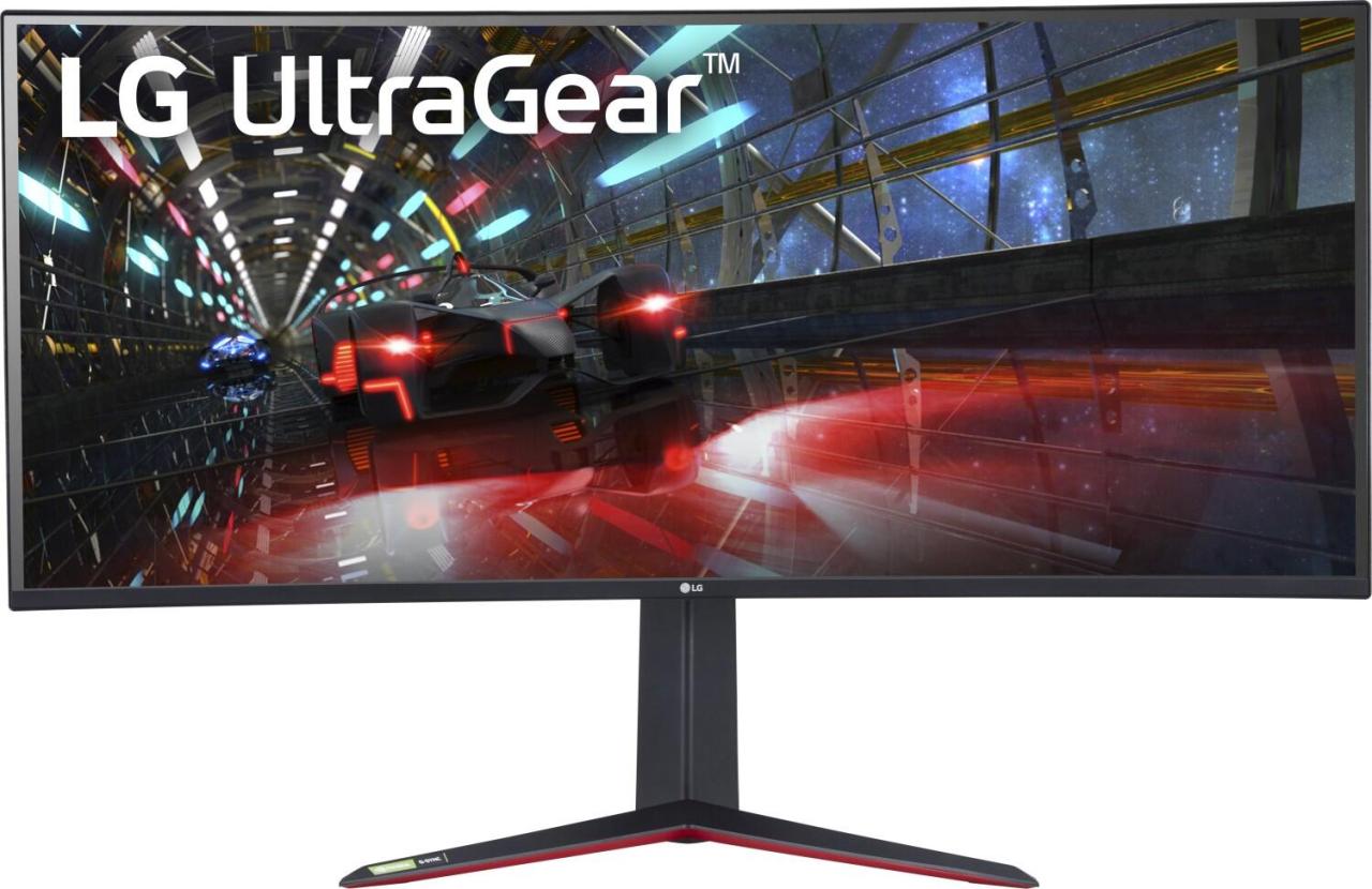 8806091969361 - 38 UltraGear 38GN950P-B - 3840x1600 - 144Hz - Nano IPS - 1 ms - Bildschirm