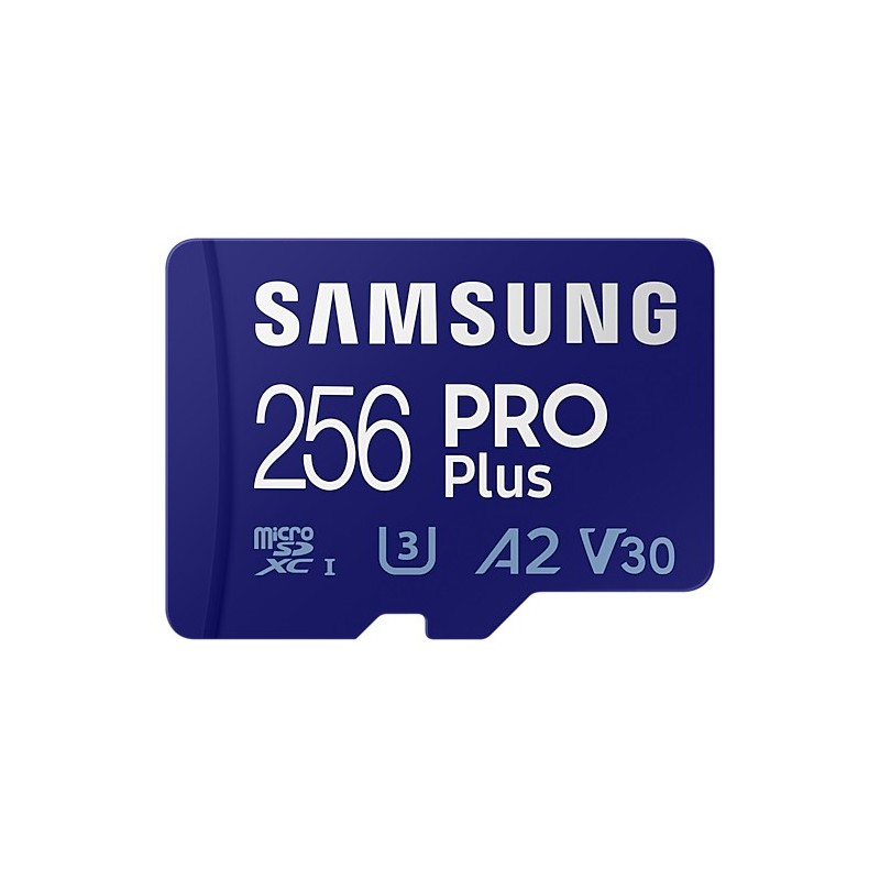 8806092411197 - PRO Plus SDXC-Karte 256 GB Class 10 Class 10 UHS-I UHS-I v30 Video Speed Class 4K-Videounterstützung A2-Leistungsstandard inkl SD-Adapter