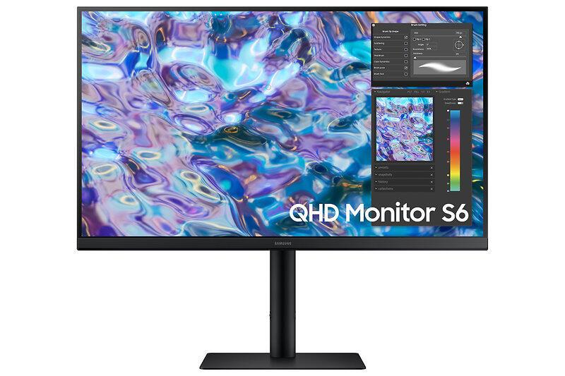 8806094045307 - LS27B610EQU LED-Monitor 686 cm (27 Zoll) EEK F (A - G) 2560 x 1440 Pixel WQHD 5 ms HDMI® DisplayPort Kopfhörer (35 mm Klinke) IPS LCD