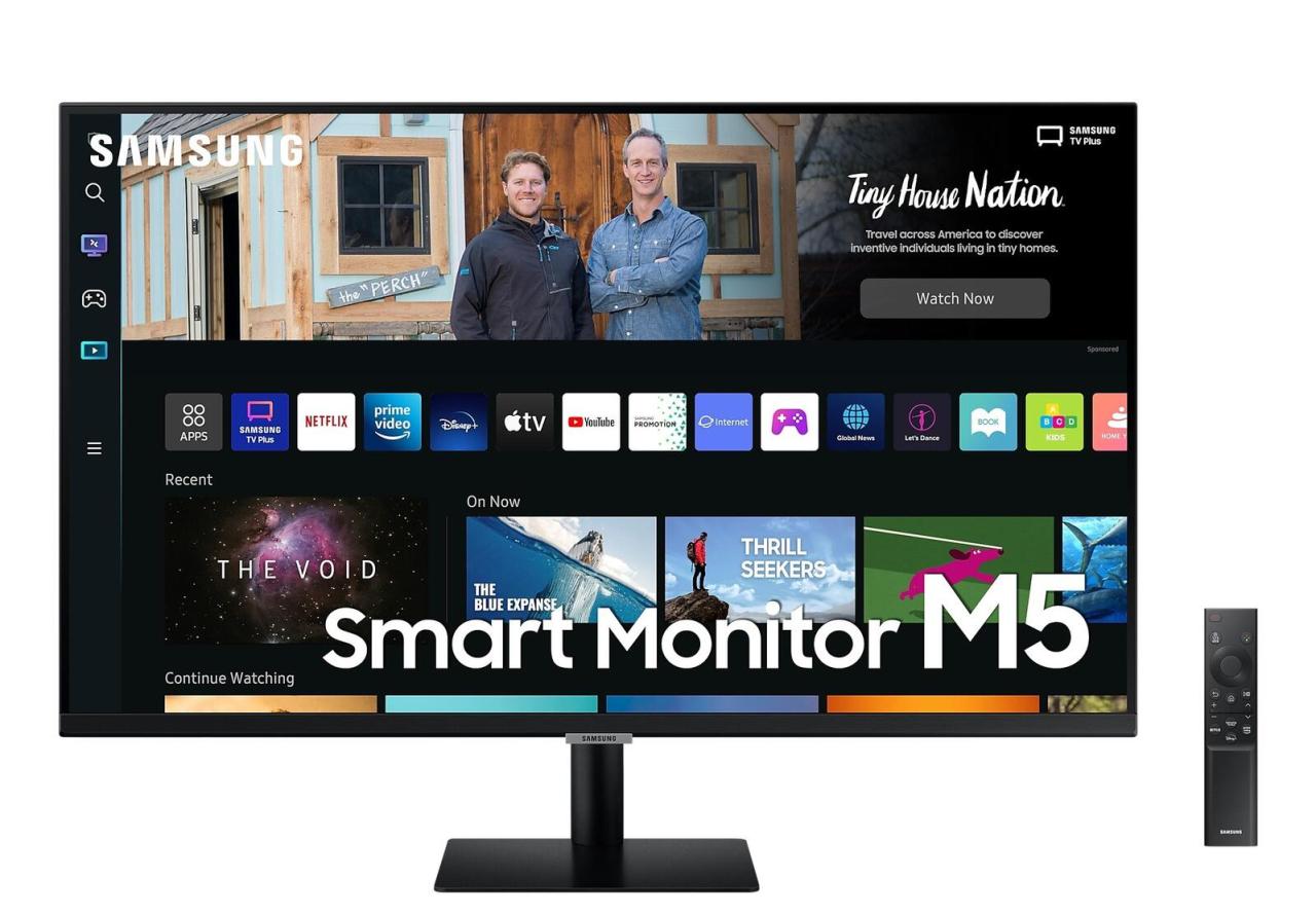 8806094193671 - 27 Bildschirm S27BM500EU - 1920x1080 (FHD) - VA - USB HUB - Smart monitor - Schwarz - 4 ms