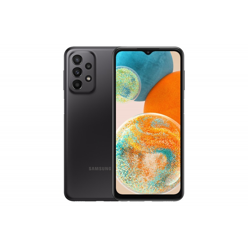 8806094534047 - Galaxy A23 5G - 5G Smartphone - Dual-SIM - RAM 4GB   Interner Speicher 128GB - microSD slot - LCD-Anzeige - 66 - 2408 x 1080 Pixel (120 Hz) - 4x x Rückkamera 50 MP 5 MP 2 MP 2 MP - front camera 8 MP - Schwarz (SM-A236BZKVEUB)