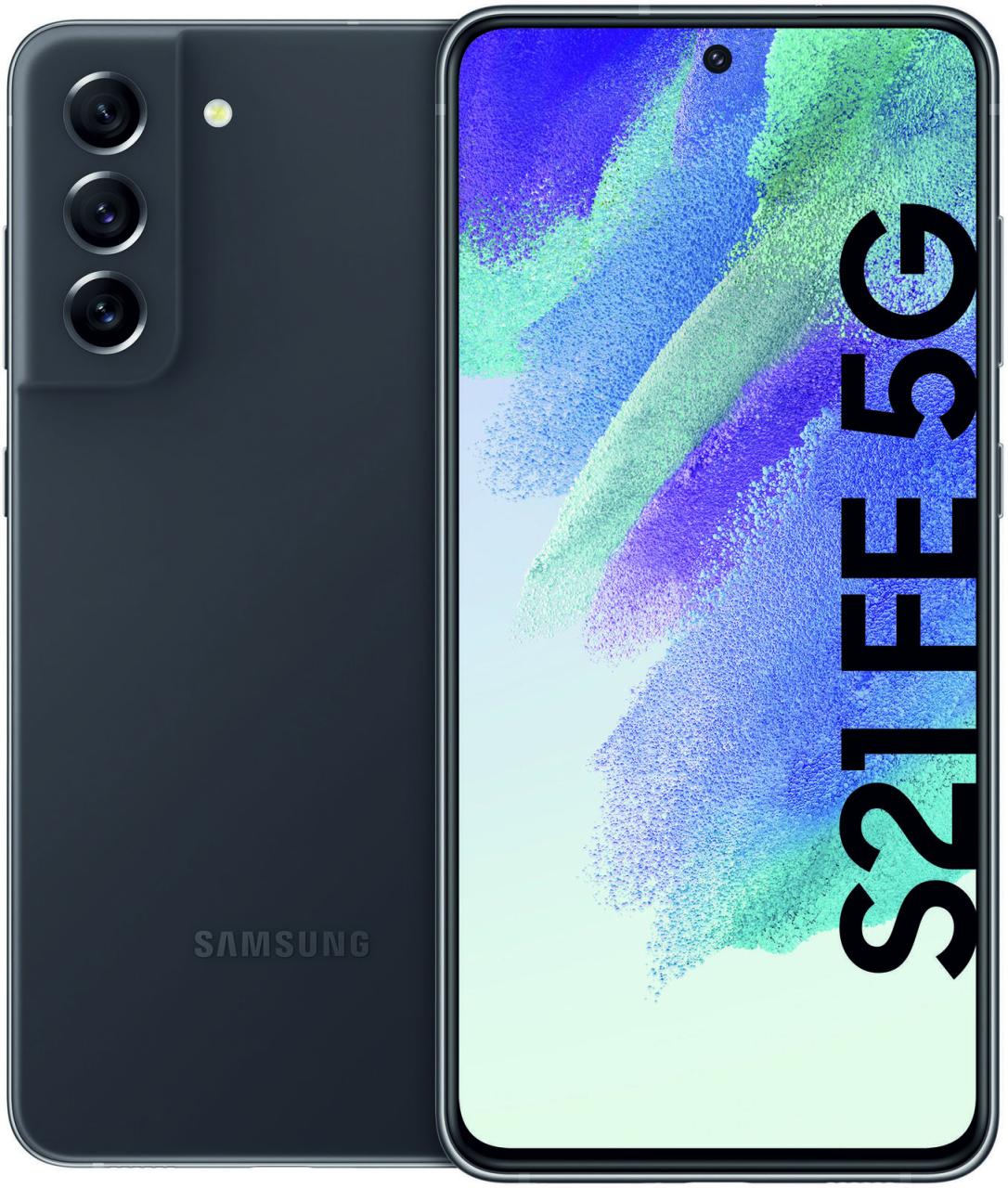 8806094561852 - Galaxy S21 FE 5G - 5G Smartphone - Dual-SIM - RAM 6GB   Interner Speicher 128GB - OLED-Display - 64 - 2340 x 1080 Pixel (120 Hz) - Triple-Kamera 12 MP 12 MP 8 MP - front camera 32 MP - Graphite (SM-G990BZAFEUB)