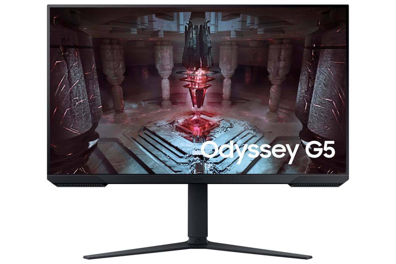 8806094659177 - 80cm 32 (2560x1440) ODYSSEY G5 165HZ 1ms 2x HDMI DP HDR10 Black