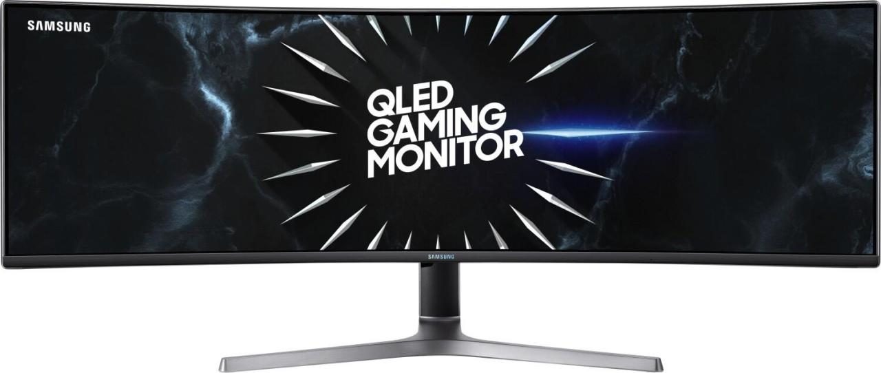 8806094796377 - C49RG90SSP LCD-Monitor 1245 cm (49 Zoll) EEK G (A - G) 5120 x 1440 Pixel 4 ms DisplayPort HDMI® Kopfhörer (35 mm Klinke) USB 32 Gen 1 (USB 30)