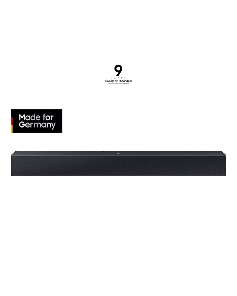 8806094894943 - SAMSUNG Soundbar HW-C410G Lautsprecher 20-Kanal Sound SystemIntegrierter SubwooferSurround Sound Expansion schwarz (titanschwarz) Soundbar