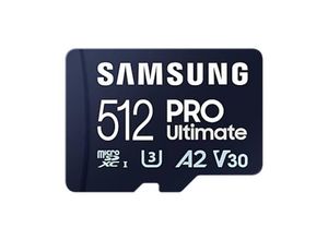 8806094957242 - PRO Ultimate microSD-Karte 512 GB Class 3 UHS-I  v30 Video Speed Class A2 Application Performance Class inkl USB-Kartenleser