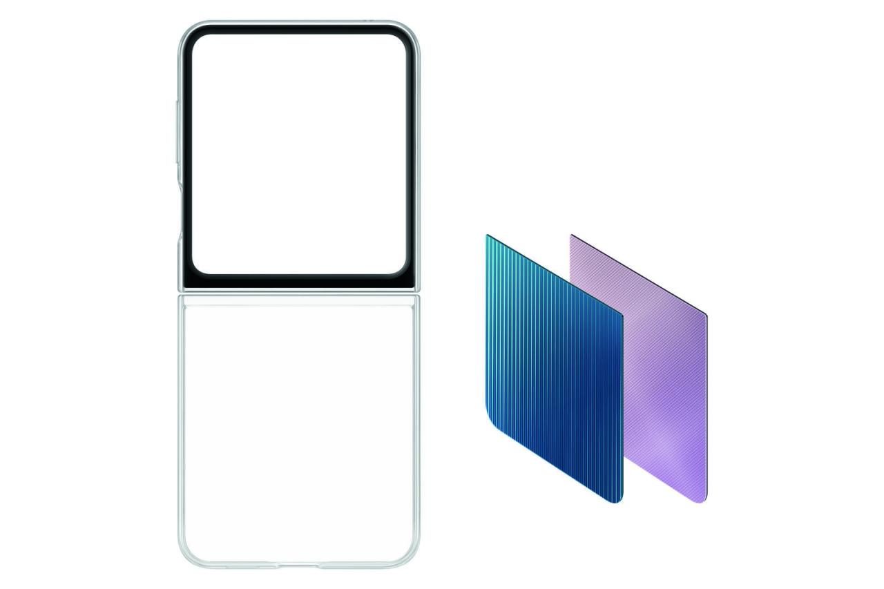 8806095070964 - FlipSuit Case EF-ZF731 für das Galaxy Z Flip5 Transparent