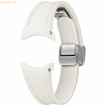 8806095073460 - D-Buckle Hybrid Eco-Leather Band (20 mm Slim S M) ET-SHR93 für die Galaxy Watch-Serie Cream