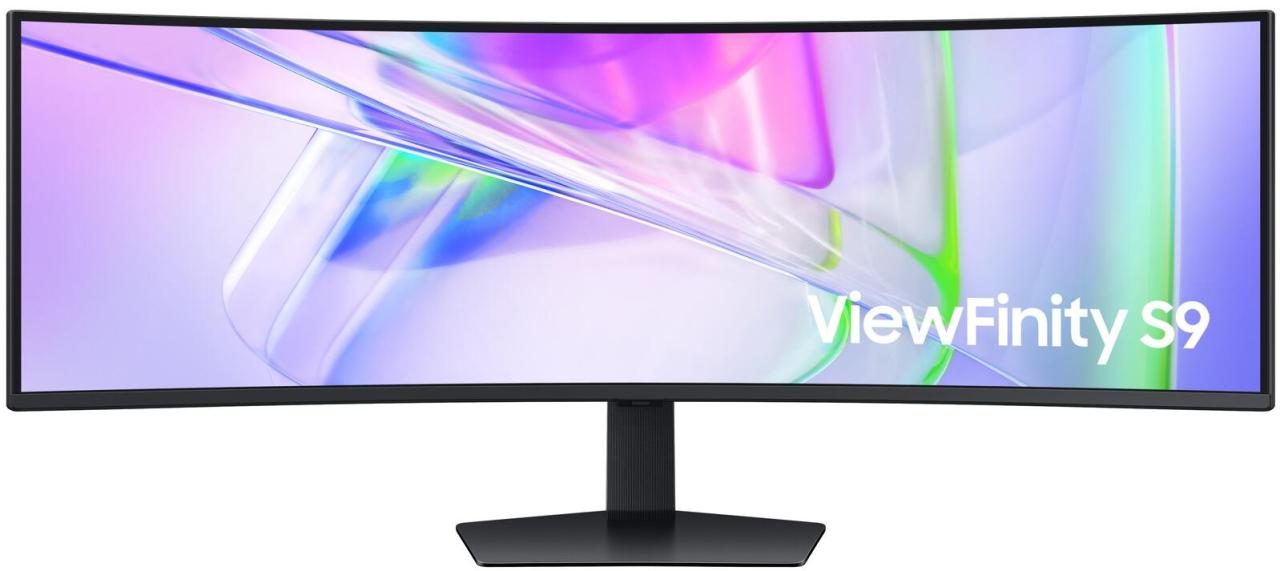 8806095251233 - ViewFinity S9 S49C950UAU LED-Monitor EEK G (A - G) 1245 cm (49 Zoll) 5120 x 1440 Pixel 329 5 ms DisplayPort HDMI® Kopfhörer (35 mm Klinke) USB