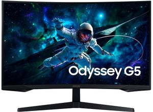 8806095337234 - F (A bis G) SAMSUNG Curved-Gaming-LED-Monitor S27CG554EU Monitore schwarz Monitore