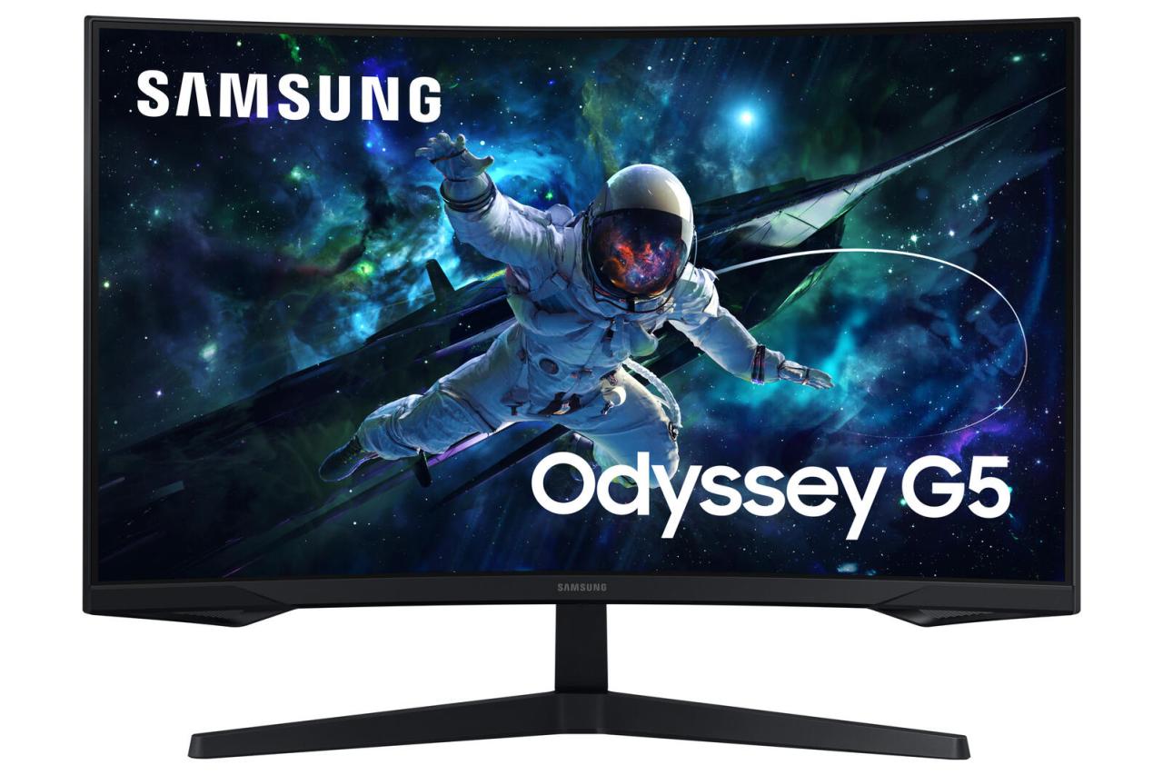 8806095337241 - 0 Odyssey G5 S32CG552EU Curved Gaming Monitor 80cm (32 Zoll)