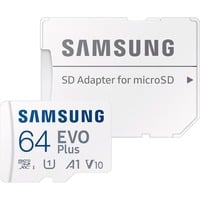 8806095420134 - Evo Plus (2024) 64 gb microSDXC Speicherkarte (160 MB s Class 10 U3) (MB-MC64SA EU) - Samsung