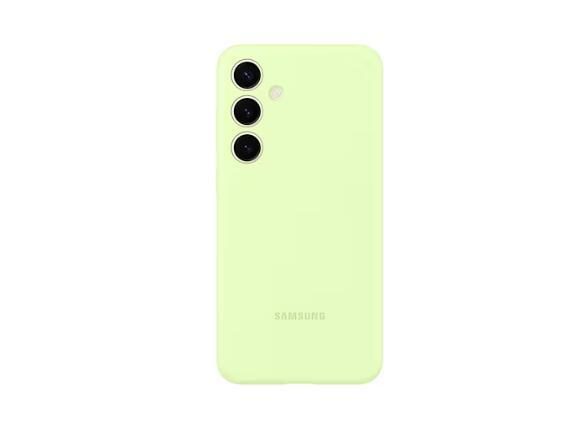 8806095426839 - SAMSUNG Silicone Case Handy-Cover für SAMSUNG Galaxy S24+ grün