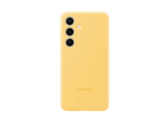 8806095426860 - SAMSUNG Silicone Case Handy-Cover für SAMSUNG Galaxy S24 gelb