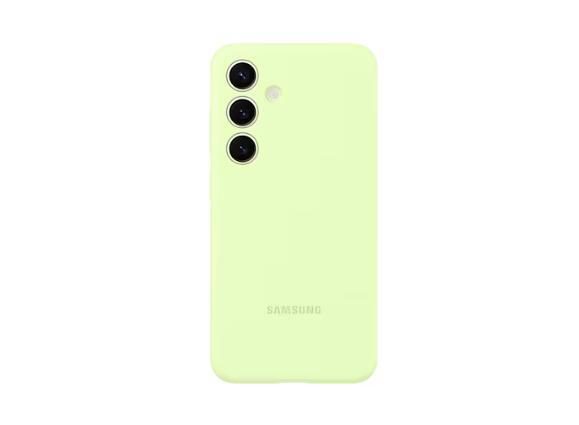 8806095426884 - SAMSUNG Silicone Case Handy-Cover für SAMSUNG Galaxy S24 grün