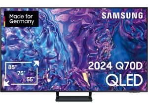 8806095436449 - E (A bis G) SAMSUNG QLED-Fernseher Fernseher Neural Quantum 4K AI Gen2 Prozessor bis zu 120Hz schwarz Bestseller