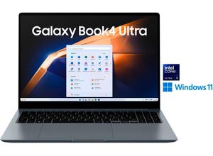 8806095494296 - SAMSUNG Notebook NP960X Galaxy Book4 Ultra 16 Notebooks Intel Core Ultra 9 Prozessor 32 GB + 1 TB Gr 32 GB RAM 1024 GB SSD Core Ultra 9 Microsoft Windows 11 Home grau