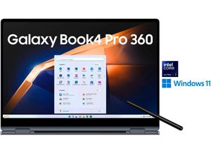 8806095494845 - SAMSUNG Convertible Notebook NP960Q Galaxy Book4 Pro 360 16 Notebooks Intel Core Ultra 7 Prozessor 16 GB RAM & 1 TB SSD Gr 16 GB RAM 1024 GB SSD Core Ultra 7 grau Convertible Notebooks