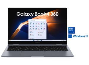 8806095497167 - SAMSUNG Convertible Notebook NP750Q Galaxy Book4 360 15 Notebooks Intel Core 5 120U Prozessor 16 GB + 256 GB Gr 16 GB RAM 256 GB SSD Core 5 grau 15 Notebook