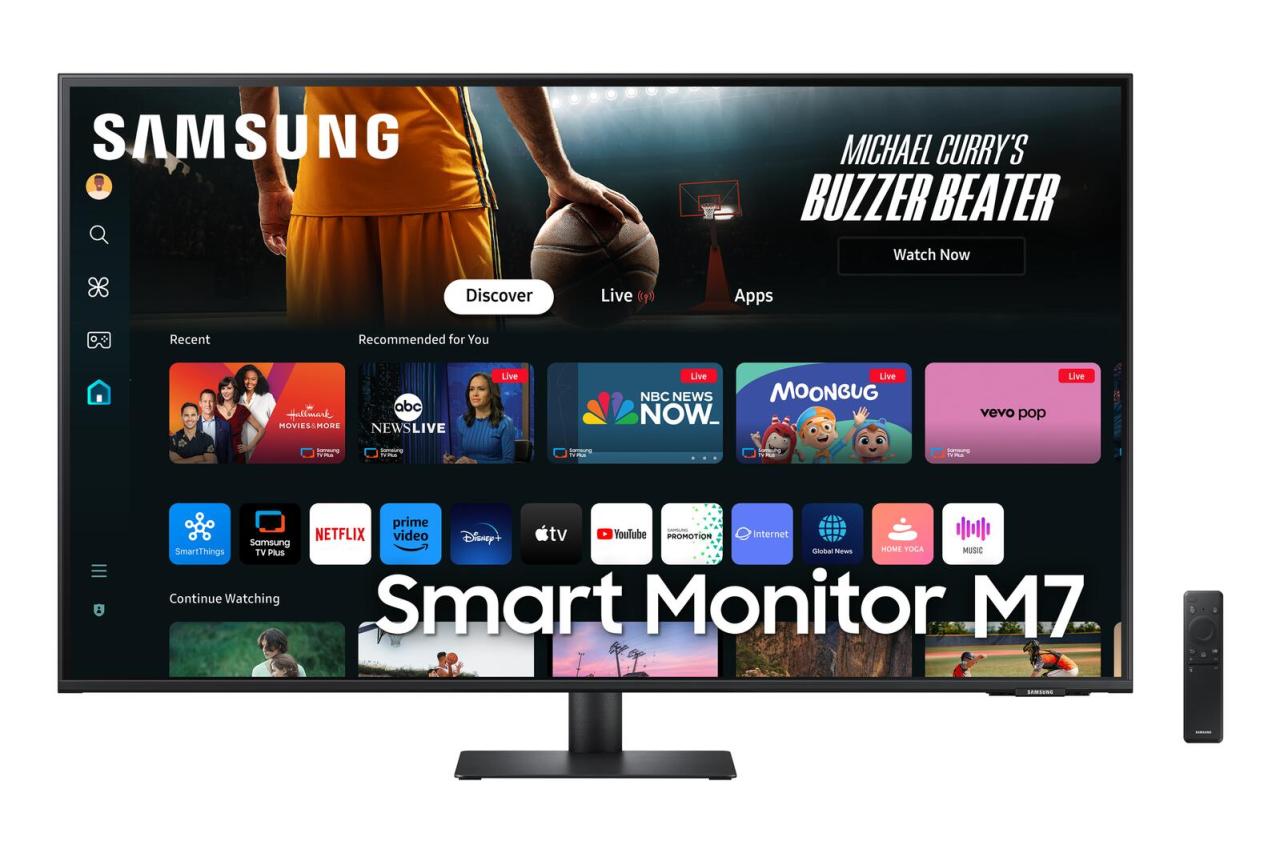 8806095534541 - 0 Smart Monitor M7 43 Smart Monitor M7 M70D UHD 4K Ultra HD Display 1092 cm (43)