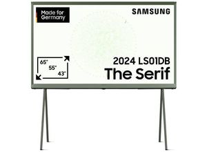 8806095560632 - QLED 4K The Serif LS01DB QLED-TV 125 cm 50 Zoll EEK G (A - G) DVB-C DVB-S2 DVB-T2 WLAN UHD Smart TV Grün Weiß Schwarz