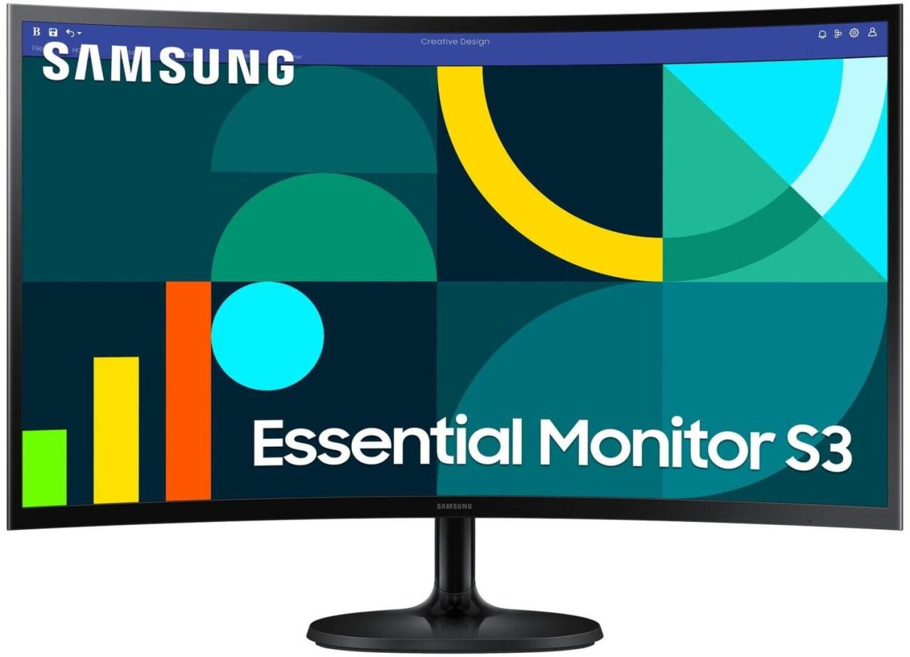 8806095585376 - SAMSUNG ViewFinity MonitorS70D S27D700EAU Curved Monitor 680 cm (270 Zoll) schwarz