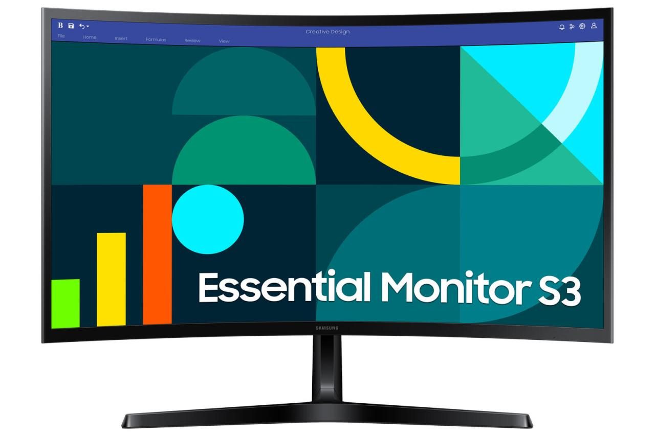 8806095638621 - 24 S24D366GAU - S36GD Series - LED monitor - curved - Full HD (1080p) - 24 8806095638621 - 24 S24D366GAU - S36GD Series - LED monitor - curved - Full HD (1080p) - 24