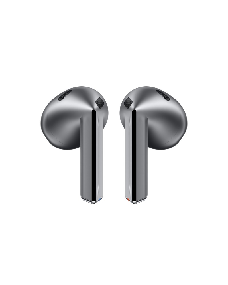 8806095655758 - SAMSUNG wireless In-Ear-Kopfhörer Galaxy Buds3 SM-R530 Kopfhörer 360-Audio 24bit Hi-Fi-Sound IP57 silberfarben (silber)