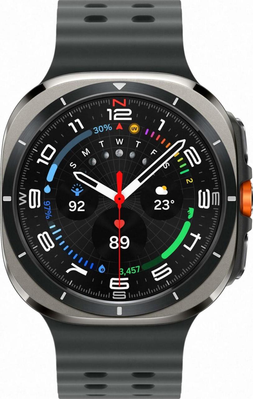 8806095687933 - Smartwatch SAMSUNG Galaxy Watch Ultra LTE 47mm Smartwatches Gr 4G (LTE) titan silber