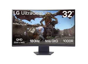 8806096090657 - UltraGear 32GS60QC-B gebogener Gaming-Monitor Gaming-Monitor - LG