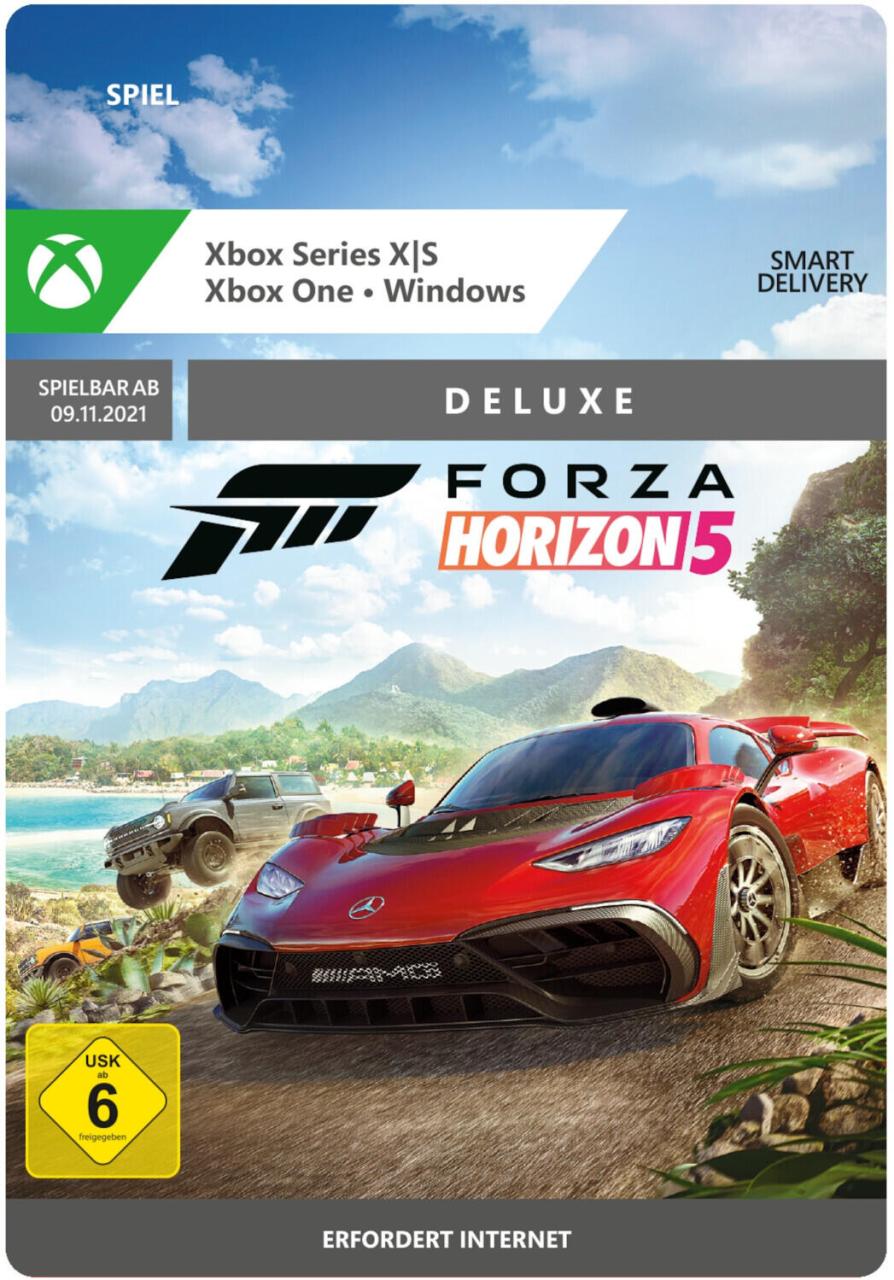 8806188754252 - Forza Horizon 5 Deluxe Edition XBox   PC Digital Code DE