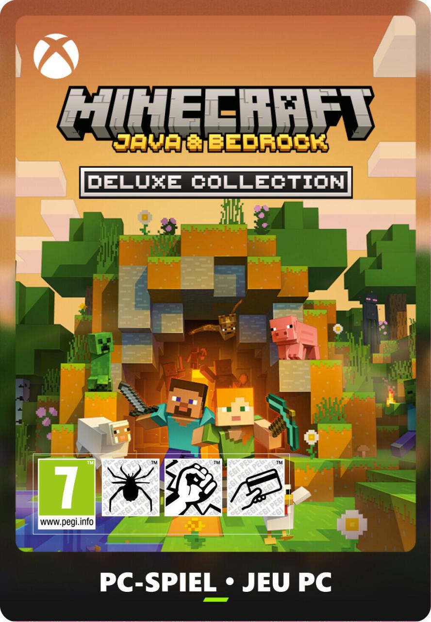 8806188779965 - 0 Minecraft Java & Bedrock Edition Deluxe Collection - (PC) ESD Download