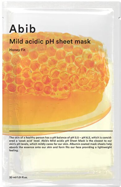 8809030733344 - Mild Acidic pH Sheet Mask Honey Fit 1 Stk