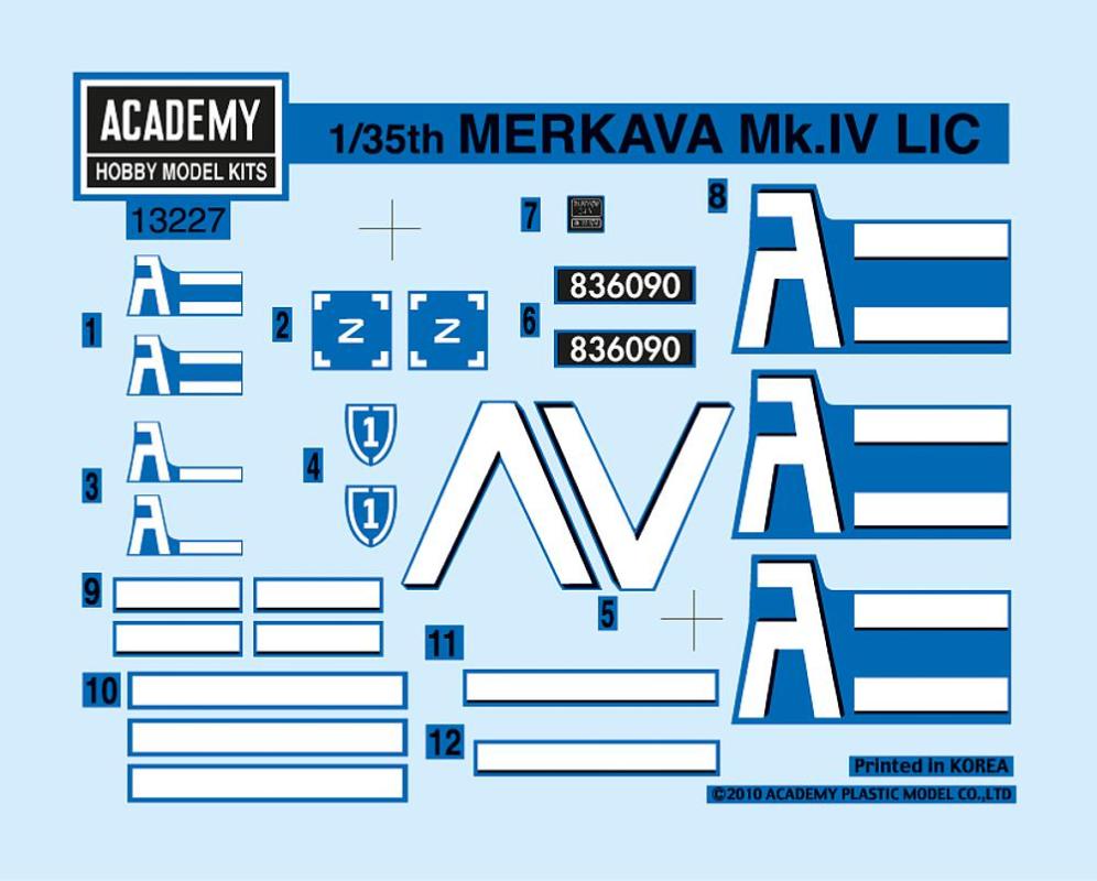 8809258921011 - IDF MBT MERKARVA MK IV LIC 8809258921011 - IDF MBT MERKARVA MK IV LIC