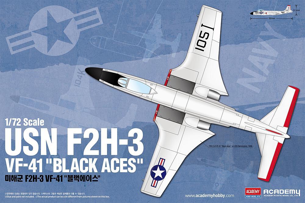 8809258925538 - USN F2H-3 - VF-41 Black Aces