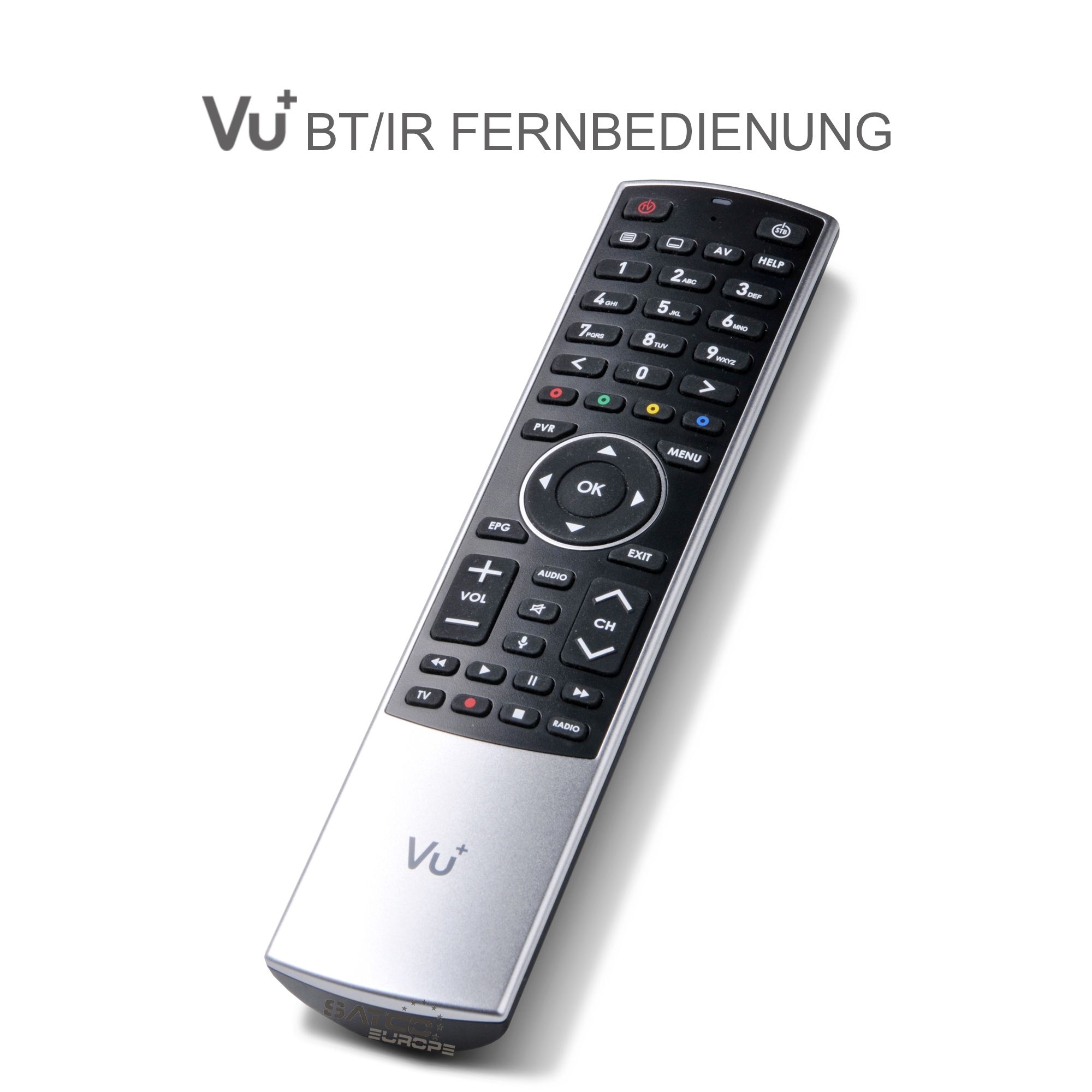 8809288541548 - VU+ Fernbedienung Bluetooth und IR Fernbedienung