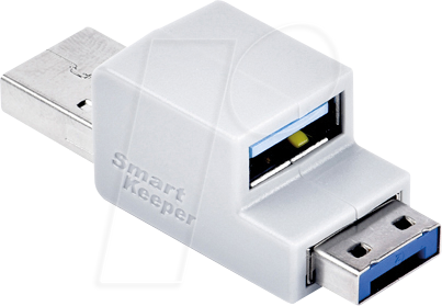 8809534690983 - Smartkeeper USB-Stick mit Schloss OM03DB 1 St Dunkelblau ohne Schlüssel OM03DB