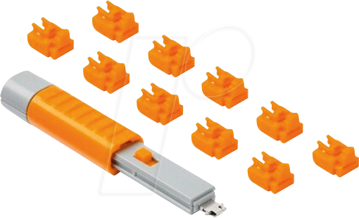 8809534692772 - Smartkeeper RJ45 LAN Port Schloss NL03PKOR 10 St Orange inkl 1 Schlüssel NL03PKOR