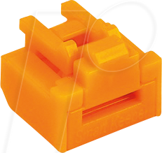 8809534692871 - Smartkeeper RJ45 LAN Port Schloss NL03P2OR Orange NL03P2OR