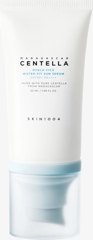 8809576261592 - SKIN1004 Madagaskar Centella Hyalu-Cica Water-Fit Sun Serum SPF 50+ PA++++ 50ml Sonnenbrand - Korean Skin Care 8809576261592 - SKIN1004 Madagaskar Centella Hyalu-Cica Water-Fit Sun Serum SPF 50+ PA++++ 50ml Sonnenbrand - Korean Skin Care