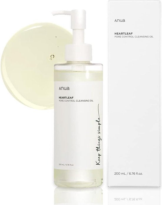 8809640732829 - - Heartleaf Pore Control Cleansing Oil 200ml - Koreanische Hautpflege