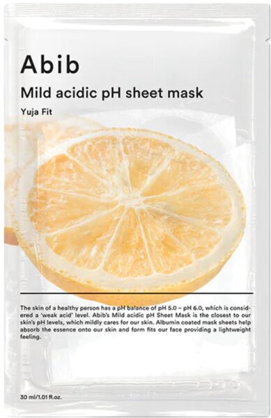 8809657125874 - Mild Acidic pH Sheet Mask Yuja Fit 1 Stk