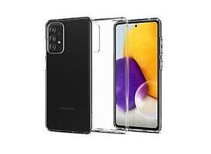 8809756641862 - Liquid Crystal Backcover geeignet für Samsung Galaxy A72 Hülle - Transparent