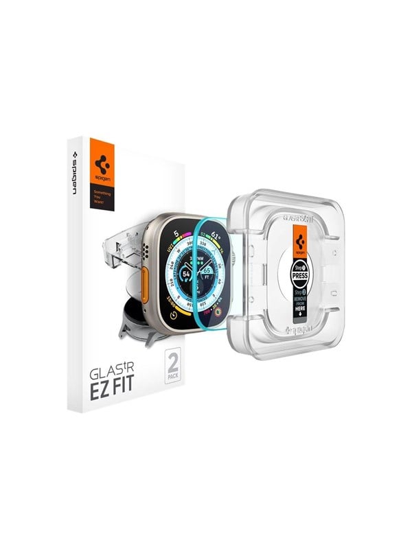 8809811869736 - Glass tR EZ Fit 2 Pack - Apple Watch Ultra 2 Ultra 49mm